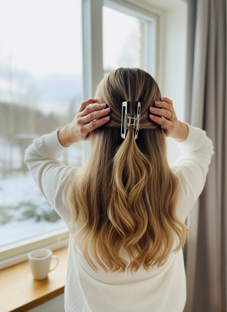 Lucid Hårklämma - Grå