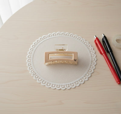 Lucid Hårklämma - Beige