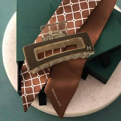 Lucid Hair Clip- Brown