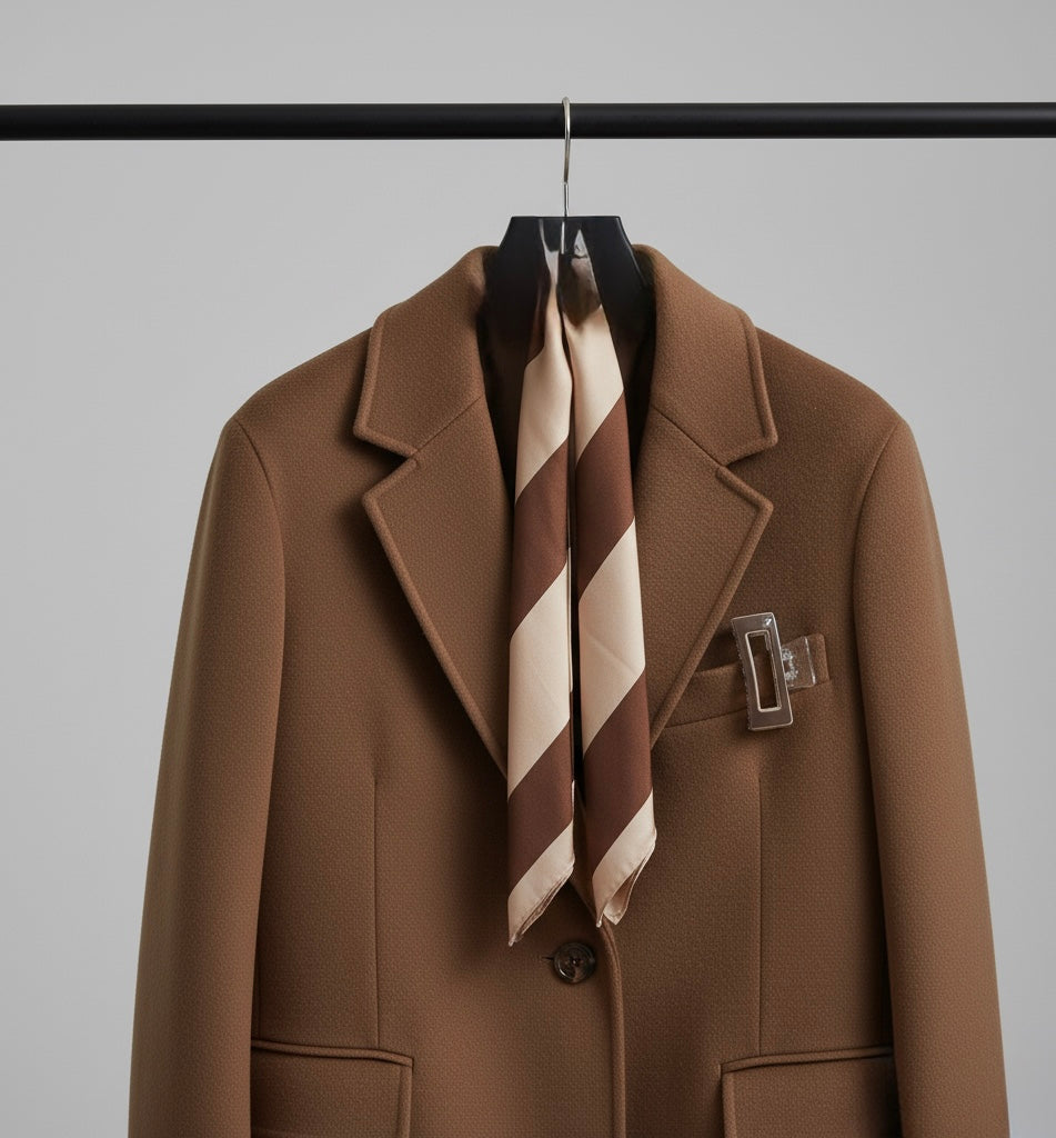 Lucid Hårklämma - Brun