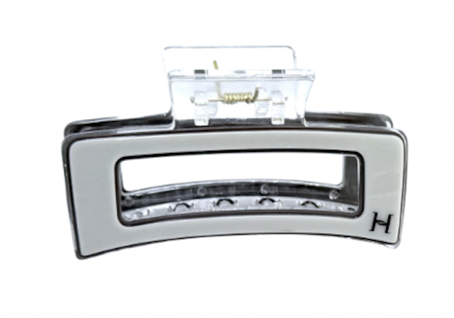 Lucid Hair Clip- Grey