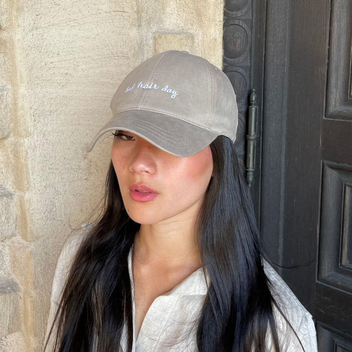 Bad Hair Day Cap - Beige