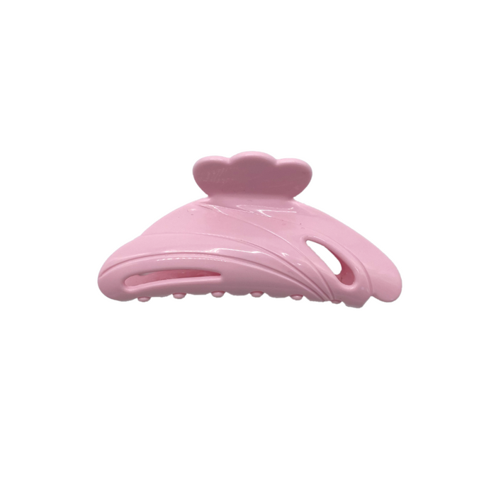 Solid Hair Clip - Pink