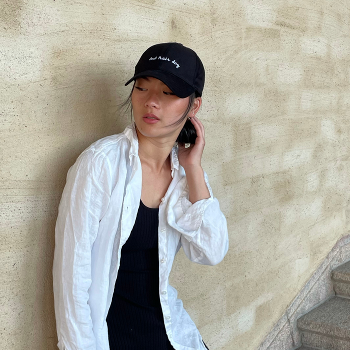 Bad Hair Day Cap - Black