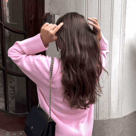 Solid Hair Clip - Pink - Hermine Hold