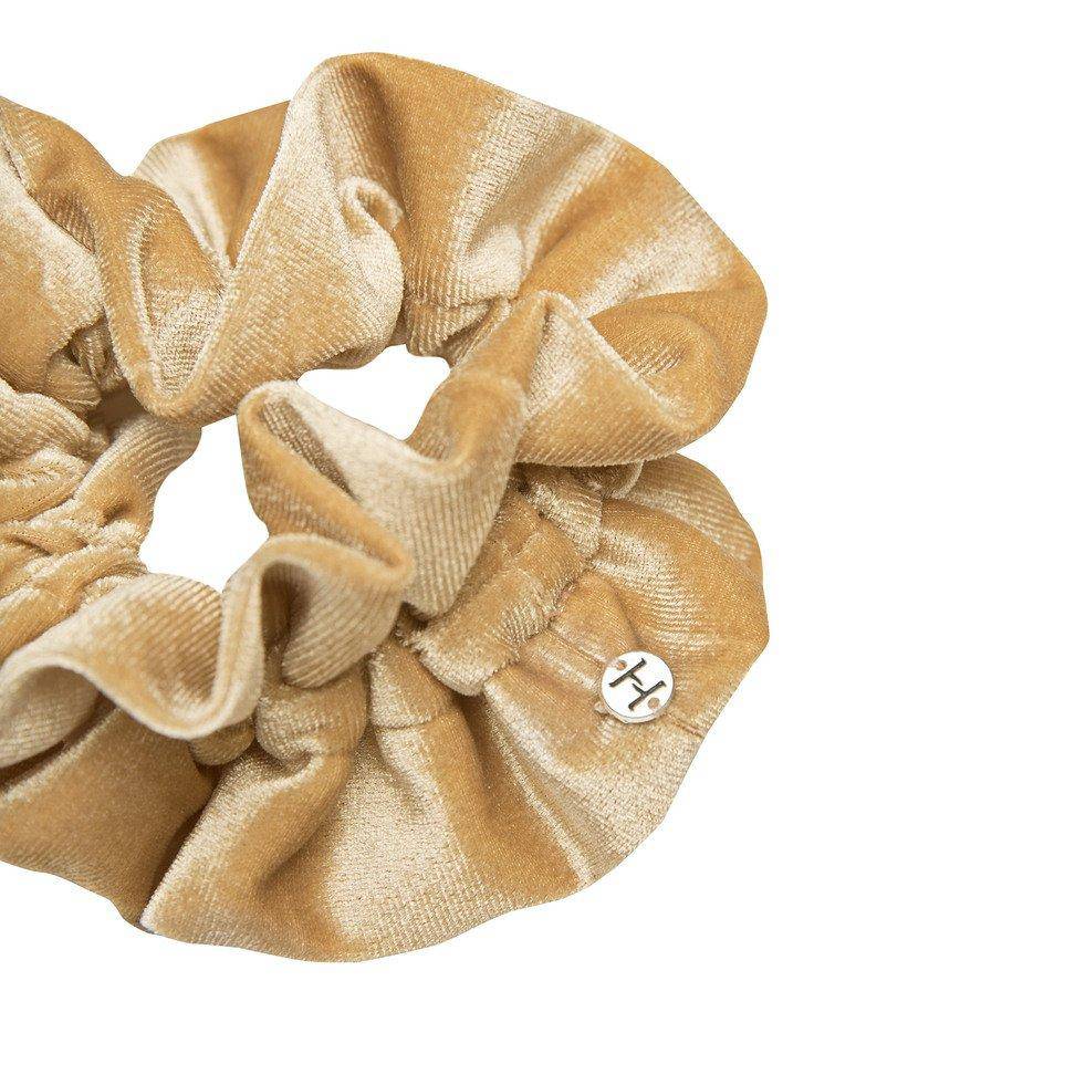 Velvet Scrunchie - Beige - Hermine Hold