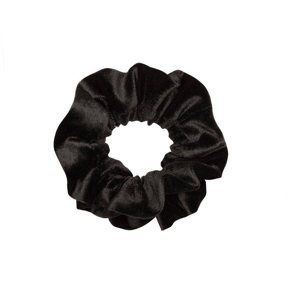Velvet Scrunchie - Black - Hermine Hold