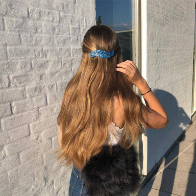 Solid Hair Barette - BLUE - Hermine Hold