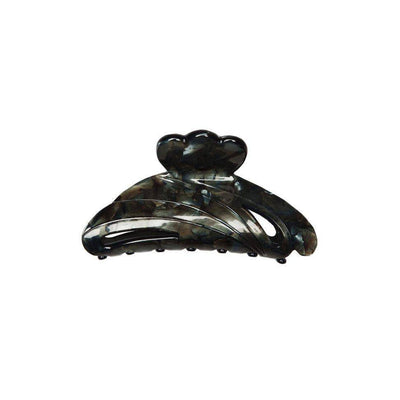 Solid Hair Clip - Black - Hermine Hold