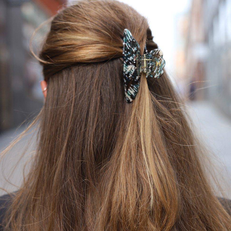 Solid Hair Clip - Oasis - Hermine Hold
