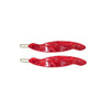 Solid Hair Slide - Red - Hermine Hold