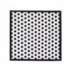 Single Dot Silk Scarf - Black & White - Hermine Hold